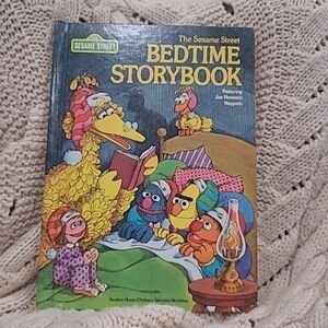 Vintage 1978 Sesame Street Bedtime Storybook Jim Henson Muppets Hardcover Book